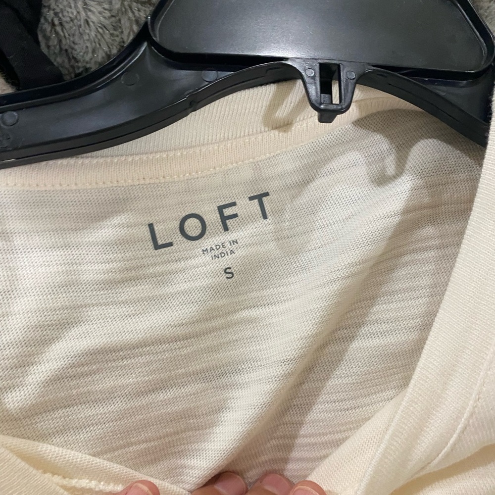 Loft off white size small